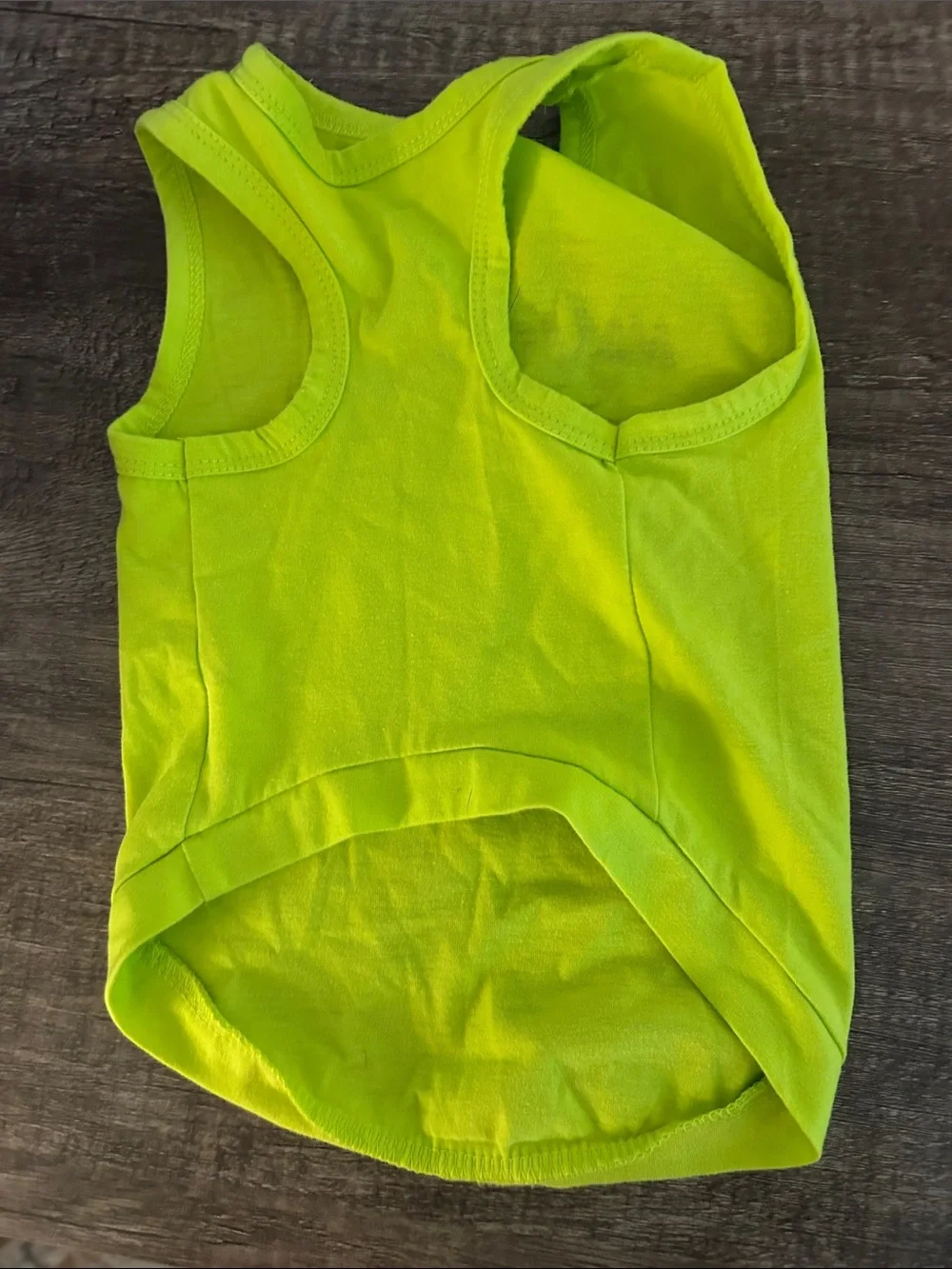Kids Neon Yellow 'Naughty? Who Me?' Graphic Tank Top